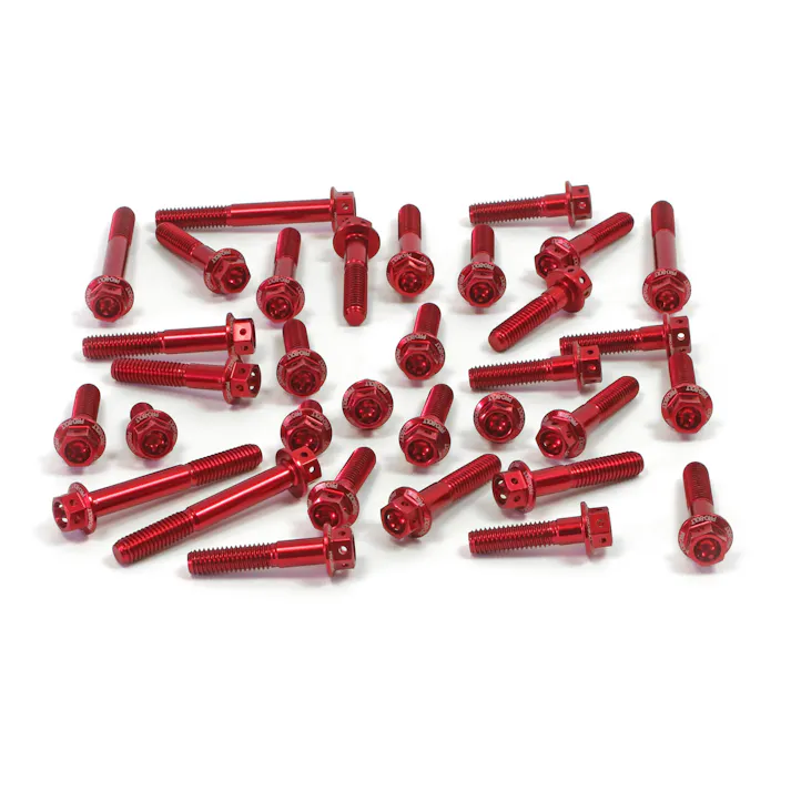 Pro-Bolt プロボルト Aluminium Engine Kit Kawasaki Ninja 400 Race Spec Etched EKA057HXRRE (CDC)【別送品】