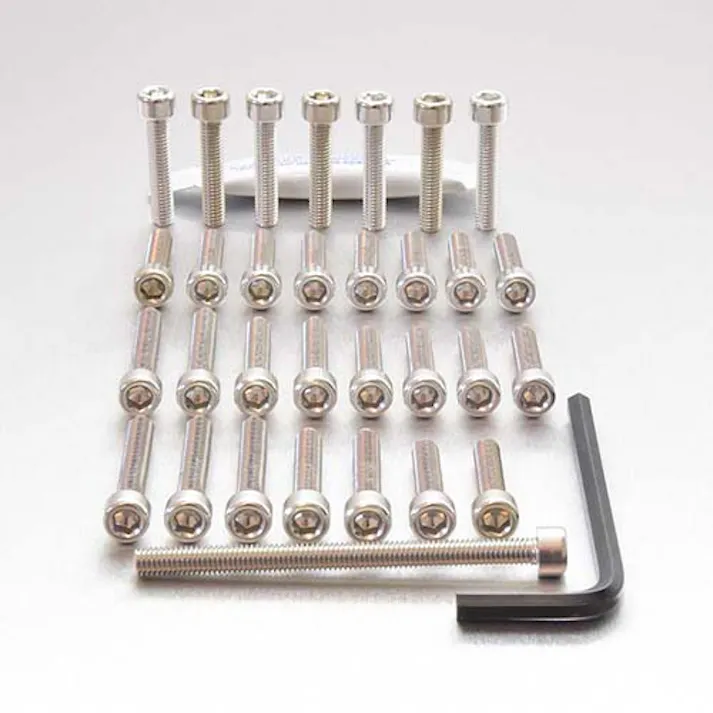 Pro-Bolt プロボルト アルミニウム エンジンボルトキット Kawasaki ER6-N/F (EKA166) EKA166S (CDC)【ネット注文限定・別送品】