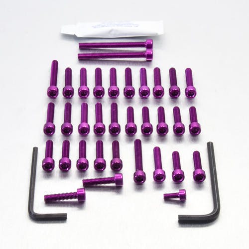 Pro-Bolt プロボルト Aluminium Engine Kit Kawasaki ZX-6R G1-G2 Ninja EKA191P (CDC) その他(ボルト) Pro-Bolt プロボルト Aluminium Engine Kit Kawasaki ZX-6R G1-G2 Ninja EKA191P (CDC) その他(ボルト)