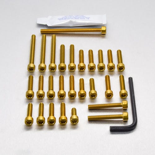 Pro-Bolt プロボルト アルミニウム エンジンボルトキット Kawasaki W650 (EJ650) (EKA193) EKA193G (CDC) その他(ボルト) Pro-Bolt プロボルト アルミニウム エンジンボルトキット Kawasaki W650 (EJ650) (EKA193) EKA193G (CDC) その他(ボルト)