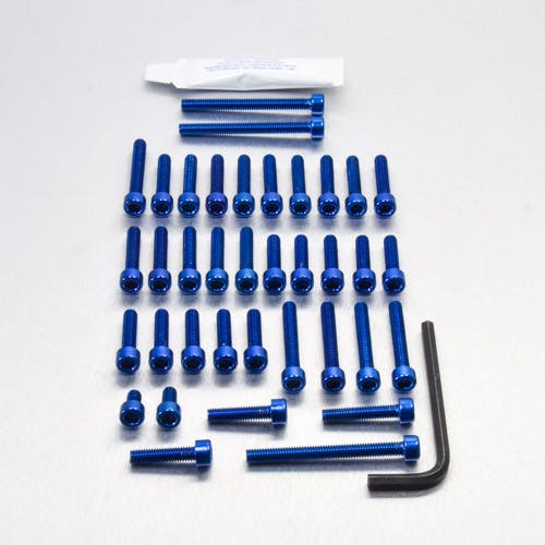 Pro-Bolt プロボルト アルミニウム エンジンボルトキット Kawasaki ZX-R636 B1-B2 Ninja (EKA194) EKA194B ( その他(ボルト) Pro-Bolt プロボルト アルミニウム エンジンボルトキット Kawasaki ZX-R636 B1-B2 Ninja (EKA194) EKA194B ( その他(ボルト)