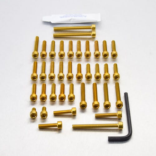 Pro-Bolt プロボルト アルミニウム エンジンボルトキット Kawasaki ZX-R636 B1-B2 Ninja (EKA194) EKA194G ( その他(ボルト) Pro-Bolt プロボルト アルミニウム エンジンボルトキット Kawasaki ZX-R636 B1-B2 Ninja (EKA194) EKA194G ( その他(ボルト)
