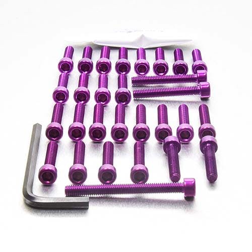 Pro-Bolt プロボルト Aluminium Engine Kit Kawasaki ZX-R636 C1-C2 Ninja EKA196P (CDC) その他(ボルト) Pro-Bolt プロボルト Aluminium Engine Kit Kawasaki ZX-R636 C1-C2 Ninja EKA196P (CDC) その他(ボルト)