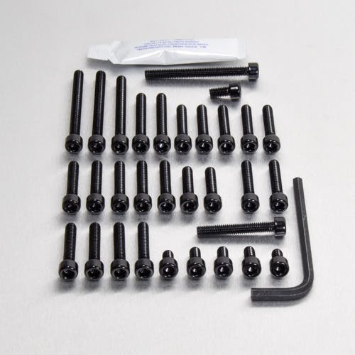 Pro-Bolt プロボルト アルミニウム エンジンボルトキット Kawasaki ZX-9R E1-E2 Ninja (EKA245) EKA245BK (C その他(ボルト) Pro-Bolt プロボルト アルミニウム エンジンボルトキット Kawasaki ZX-9R E1-E2 Ninja (EKA245) EKA245BK (C その他(ボルト)
