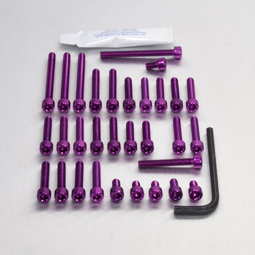 Pro-Bolt プロボルト アルミニウム エンジンボルトキット Kawasaki ZX-9R E1-E2 Ninja (EKA245) EKA245P (CD その他(ボルト) Pro-Bolt プロボルト アルミニウム エンジンボルトキット Kawasaki ZX-9R E1-E2 Ninja (EKA245) EKA245P (CD その他(ボルト)