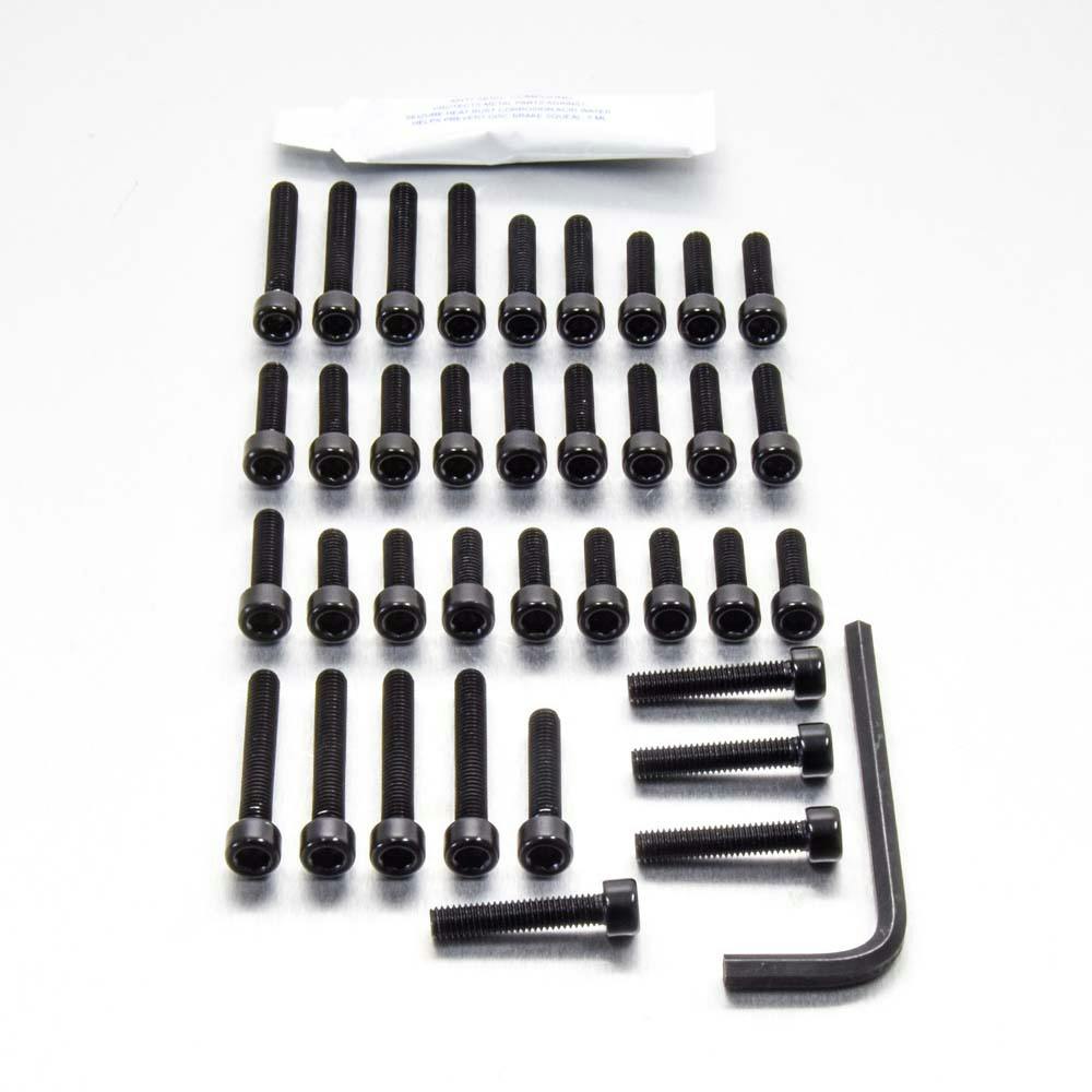 Pro-Bolt プロボルト アルミニウム エンジンボルトキット Kawasaki ZX10R D6F Ninja (EKA286) EKA286BK (CDC その他(ボルト) Pro-Bolt プロボルト アルミニウム エンジンボルトキット Kawasaki ZX10R D6F Ninja (EKA286) EKA286BK (CDC その他(ボルト)