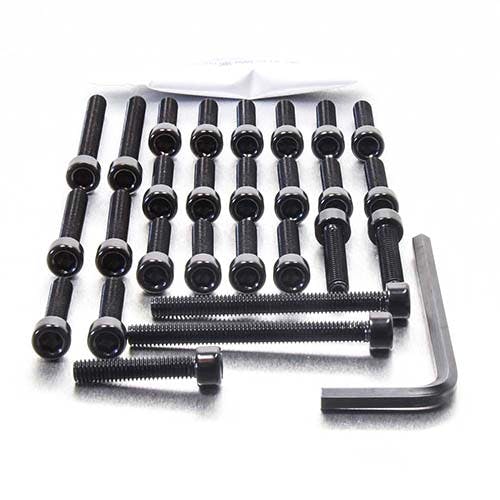 Pro-Bolt プロボルト アルミニウム エンジンボルトキット Kawasaki Z1000 03-06 (EKA296) EKA296BK (CDC) その他(ボルト) Pro-Bolt プロボルト アルミニウム エンジンボルトキット Kawasaki Z1000 03-06 (EKA296) EKA296BK (CDC) その他(ボルト)