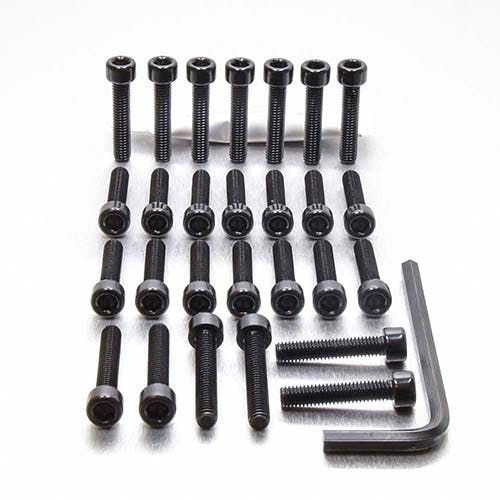 Pro-Bolt プロボルト アルミニウム エンジンボルトキット Kawasaki Z1000 10-13 (EKA298) EKA298BK (CDC) その他(ボルト) Pro-Bolt プロボルト アルミニウム エンジンボルトキット Kawasaki Z1000 10-13 (EKA298) EKA298BK (CDC) その他(ボルト)