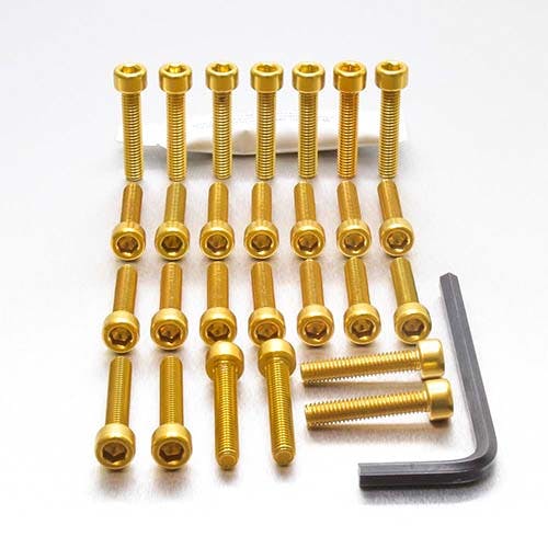 Pro-Bolt プロボルト アルミニウム エンジンボルトキット Kawasaki Z1000 10-13 (EKA298) EKA298G (CDC) その他(ボルト) Pro-Bolt プロボルト アルミニウム エンジンボルトキット Kawasaki Z1000 10-13 (EKA298) EKA298G (CDC) その他(ボルト)