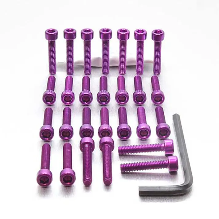 Pro-Bolt プロボルト アルミニウム エンジンボルトキット Kawasaki Z1000 10-13 (EKA298) EKA298P (CDC)【ネット注文限定・別送品】