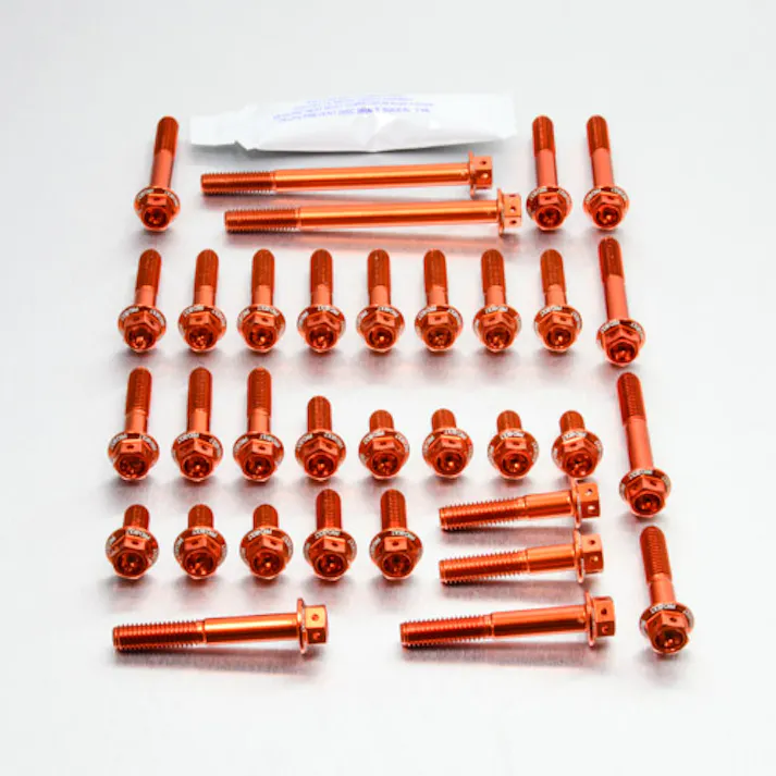 Pro-Bolt プロボルト Aluminium Engine Kit Kawasaki KLX250 ’09+ Race Spec Etched EOKA45HXROE (CDC)【別送品】