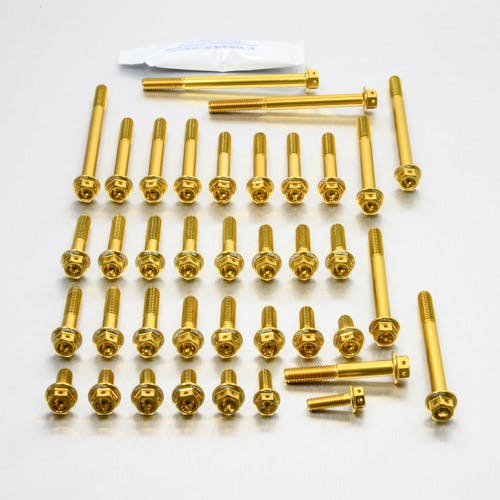 Pro-Bolt プロボルト Aluminium Engine Kit Suzuki RMZ 450 Race Spec Etched EOSU041HXRGE その他(ボルト) Pro-Bolt プロボルト Aluminium Engine Kit Suzuki RMZ 450 Race Spec Etched EOSU041HXRGE その他(ボルト)