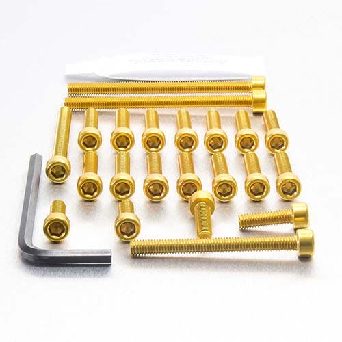 Pro-Bolt プロボルト アルミニウム エンジンボルトキット Suzuki RM125 (EOSU15) EOSU15G (CDC) その他(ボルト) Pro-Bolt プロボルト アルミニウム エンジンボルトキット Suzuki RM125 (EOSU15) EOSU15G (CDC) その他(ボルト)