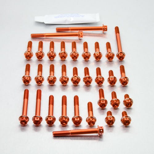Pro-Bolt プロボルト Aluminium Engine Kit Suzuki DRZ400 Race Spec Etched ESU027HXROE ( その他(ボルト) Pro-Bolt プロボルト Aluminium Engine Kit Suzuki DRZ400 Race Spec Etched ESU027HXROE ( その他(ボルト)