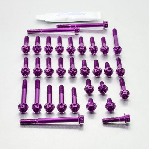 Pro-Bolt プロボルト Aluminium Engine Kit Suzuki DRZ400 Race Spec Etched ESU027HXRPE ( その他(ボルト) Pro-Bolt プロボルト Aluminium Engine Kit Suzuki DRZ400 Race Spec Etched ESU027HXRPE ( その他(ボルト)