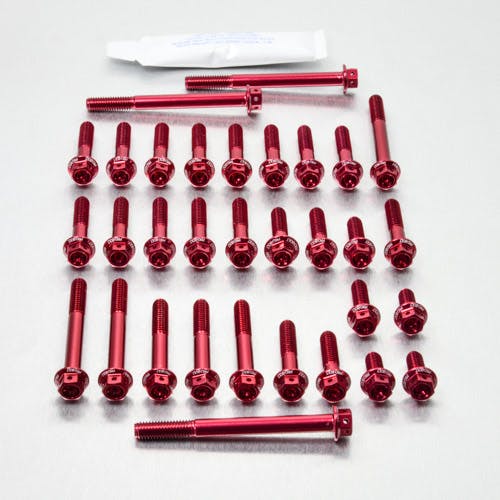 Pro-Bolt プロボルト Aluminium Engine Kit Suzuki DRZ400 Race Spec Etched ESU027HXRRE ( その他(ボルト) Pro-Bolt プロボルト Aluminium Engine Kit Suzuki DRZ400 Race Spec Etched ESU027HXRRE ( その他(ボルト)