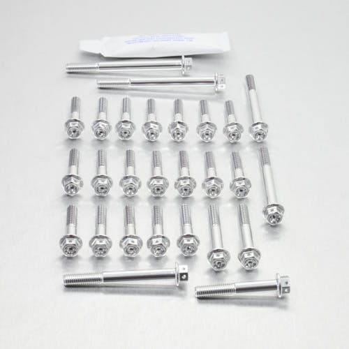 Pro-Bolt v{g Aluminium Engine Kit Suzuki V-Strom 650GT Race Spec Etched ESU087 ̑i{gj