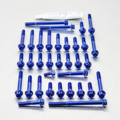 Pro-Bolt プロボルト Aluminium Engine Kit Suzuki GSXR 600- 750 K6-K10 Race Spec Etched その他(ボルト) Pro-Bolt プロボルト Aluminium Engine Kit Suzuki GSXR 600- 750 K6-K10 Race Spec Etched その他(ボルト)