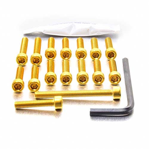Pro-Bolt プロボルト アルミニウム エンジンボルトキット Suzuki Hayabusa (ESU310) ESU310G (CDC) その他(ボルト) Pro-Bolt プロボルト アルミニウム エンジンボルトキット Suzuki Hayabusa (ESU310) ESU310G (CDC) その他(ボルト)