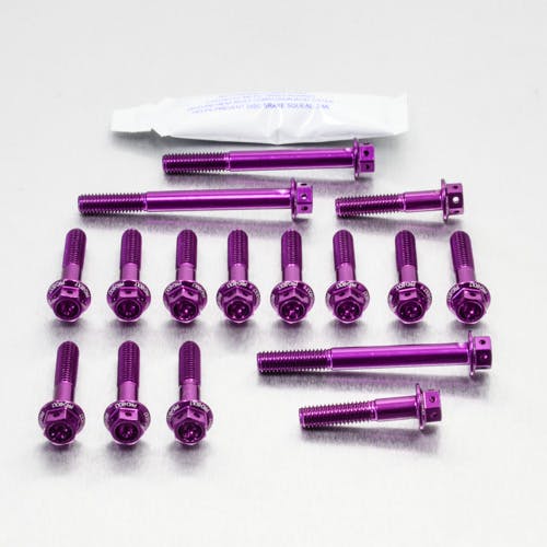Pro-Bolt プロボルト Aluminium Engine Kit Suzuki Hayabusa Race Spec Etched ESU310HXRPE その他(ボルト) Pro-Bolt プロボルト Aluminium Engine Kit Suzuki Hayabusa Race Spec Etched ESU310HXRPE その他(ボルト)