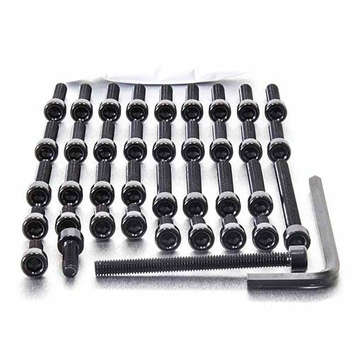 Pro-Bolt プロボルト アルミニウム エンジンボルトキット Triumph Tiger (ETR030) ETR030BK (CDC) その他(ボルト) Pro-Bolt プロボルト アルミニウム エンジンボルトキット Triumph Tiger (ETR030) ETR030BK (CDC) その他(ボルト)