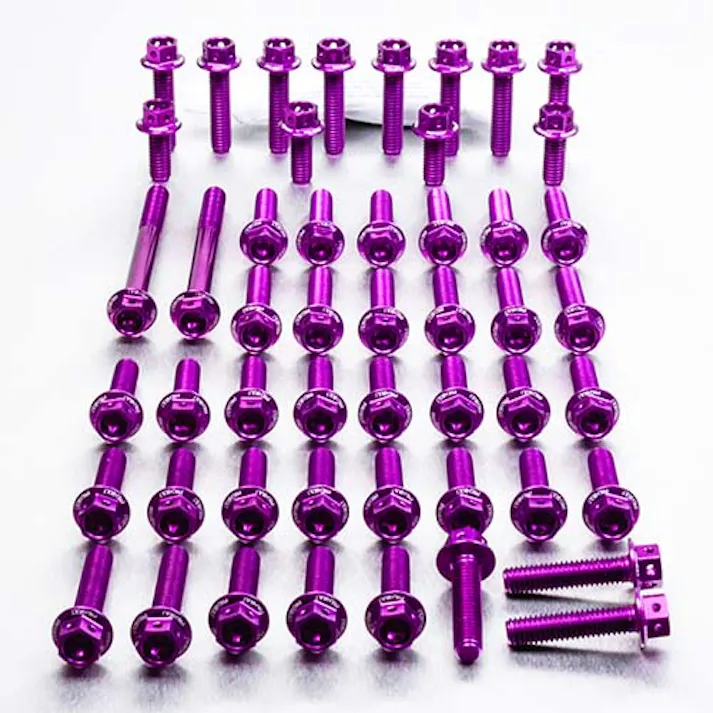 Pro-Bolt プロボルト Aluminium Engine Kit Triumph Speed Triple R Race Spec Etched ETR036HXRPE (CDC)【別送品】