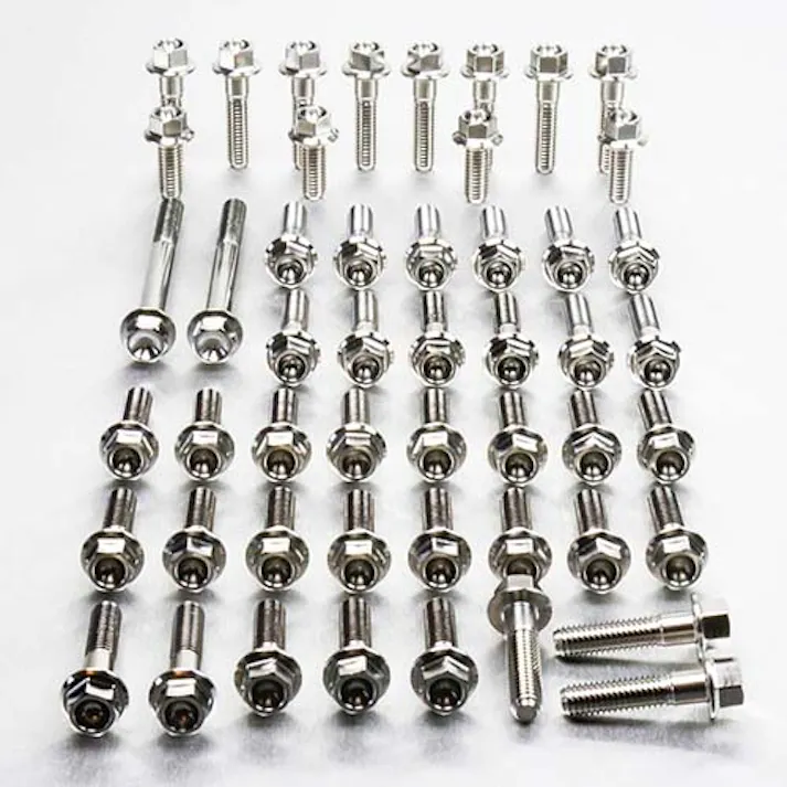Pro-Bolt プロボルト Stainless Steel Engine Kit Triumph Speed Triple R (ETR036SSHX) (CDC)【別送品】