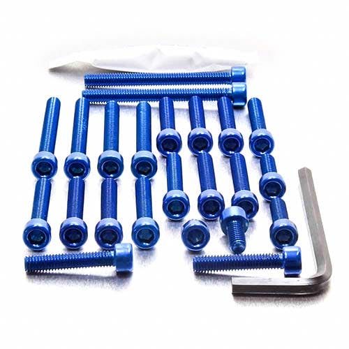 Pro-Bolt プロボルト アルミニウム エンジンボルトキット Yamaha YBR125 (EYA057) EYA057B (CDC) その他(ボルト) Pro-Bolt プロボルト アルミニウム エンジンボルトキット Yamaha YBR125 (EYA057) EYA057B (CDC) その他(ボルト)