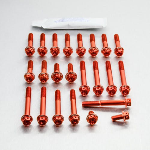 Pro-Bolt プロボルト Aluminium Engine Kit Yamaha YBR125 Race Spec Etched EYA057HXROE ( その他(ボルト) Pro-Bolt プロボルト Aluminium Engine Kit Yamaha YBR125 Race Spec Etched EYA057HXROE ( その他(ボルト)