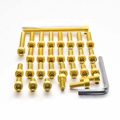 Pro-Bolt プロボルト アルミニウム エンジンボルトキット Yamaha YBR250 (EYA075) EYA075G (CDC) その他(ボルト) Pro-Bolt プロボルト アルミニウム エンジンボルトキット Yamaha YBR250 (EYA075) EYA075G (CDC) その他(ボルト)