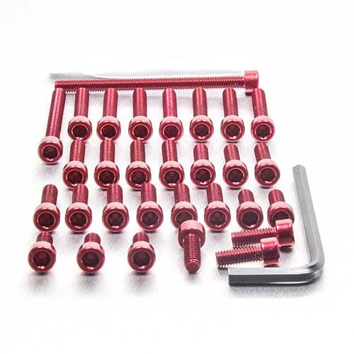 Pro-Bolt プロボルト アルミニウム エンジンボルトキット Yamaha YBR250 (EYA075) EYA075R (CDC) その他(ボルト) Pro-Bolt プロボルト アルミニウム エンジンボルトキット Yamaha YBR250 (EYA075) EYA075R (CDC) その他(ボルト)