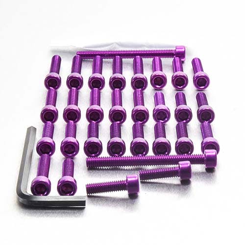 Pro-Bolt プロボルト アルミニウム エンジンボルトキット Yamaha YZF600F Thundercat (EYA155) EYA155P (CDC その他(ボルト) Pro-Bolt プロボルト アルミニウム エンジンボルトキット Yamaha YZF600F Thundercat (EYA155) EYA155P (CDC その他(ボルト)