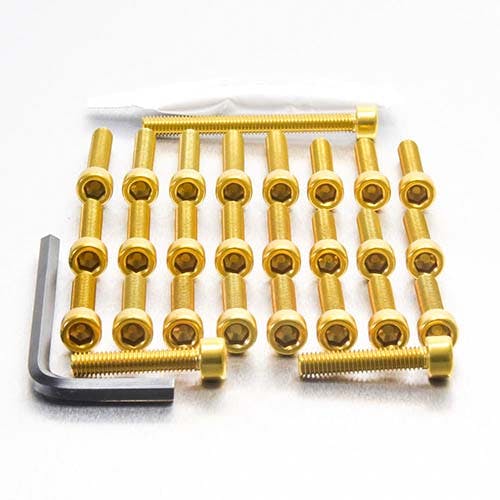 Pro-Bolt プロボルト Aluminium Engine Kit Yamaha FZR600R EYA170G (CDC) その他(ボルト) Pro-Bolt プロボルト Aluminium Engine Kit Yamaha FZR600R EYA170G (CDC) その他(ボルト)