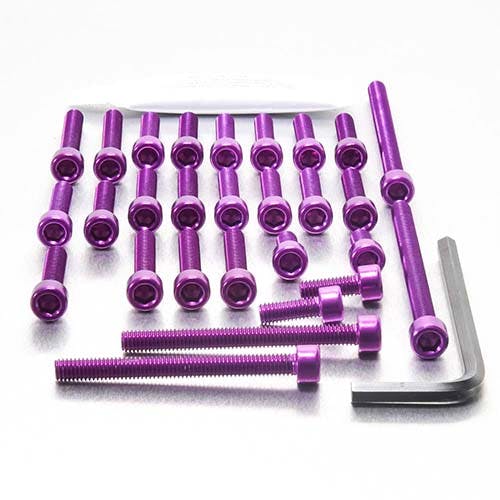 Pro-Bolt プロボルト アルミニウム エンジンボルトキット Yamaha XT600E (EYA235) EYA235P (CDC) その他(ボルト) Pro-Bolt プロボルト アルミニウム エンジンボルトキット Yamaha XT600E (EYA235) EYA235P (CDC) その他(ボルト)