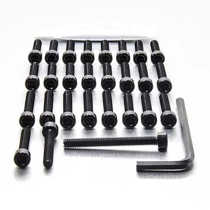 Pro-Bolt プロボルト Aluminium Engine Kit Yamaha SZR660 EYA257BK (CDC)【ネット注文限定・別送品】