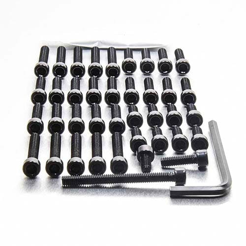 Pro-Bolt プロボルト アルミニウム エンジンボルトキット Yamaha TDM850 (EYA351) EYA351BK (CDC) その他(ボルト) Pro-Bolt プロボルト アルミニウム エンジンボルトキット Yamaha TDM850 (EYA351) EYA351BK (CDC) その他(ボルト)