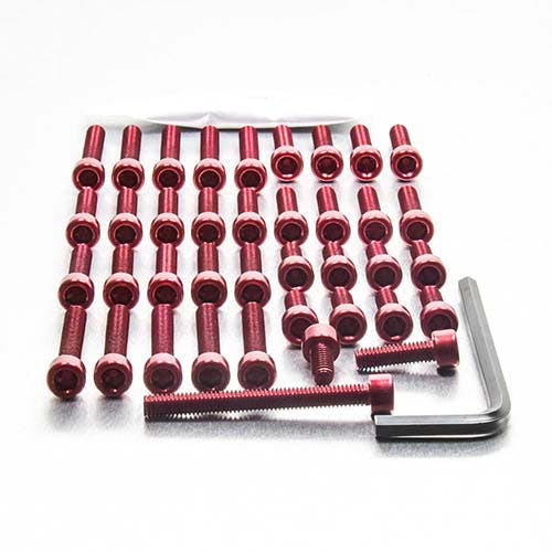 Pro-Bolt プロボルト アルミニウム エンジンボルトキット Yamaha TDM850 (EYA351) EYA351R (CDC) その他(ボルト) Pro-Bolt プロボルト アルミニウム エンジンボルトキット Yamaha TDM850 (EYA351) EYA351R (CDC) その他(ボルト)