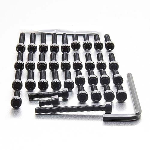 Pro-Bolt プロボルト アルミニウム エンジンボルトキット Yamaha TRX850 (EYA355) EYA355BK (CDC) その他(ボルト) Pro-Bolt プロボルト アルミニウム エンジンボルトキット Yamaha TRX850 (EYA355) EYA355BK (CDC) その他(ボルト)