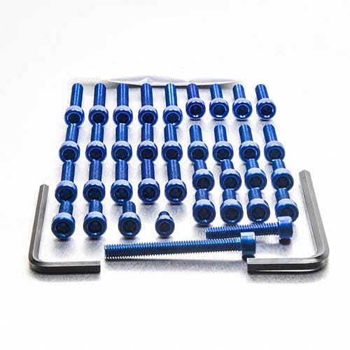 Pro-Bolt プロボルト アルミニウム エンジンボルトキット Yamaha TDM900 02-05 (EYA358) EYA358B (CDC) その他(ボルト) Pro-Bolt プロボルト アルミニウム エンジンボルトキット Yamaha TDM900 02-05 (EYA358) EYA358B (CDC) その他(ボルト)