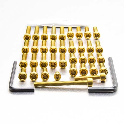 Pro-Bolt プロボルト アルミニウム エンジンボルトキット Yamaha TDM900 02-05 (EYA358) EYA358G (CDC) その他(ボルト) Pro-Bolt プロボルト アルミニウム エンジンボルトキット Yamaha TDM900 02-05 (EYA358) EYA358G (CDC) その他(ボルト)