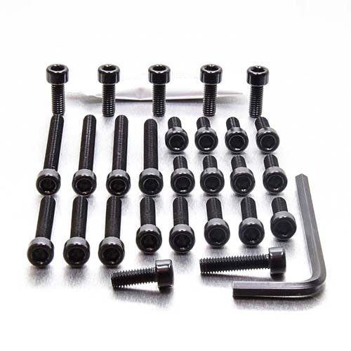 Pro-Bolt プロボルト Aluminium Engine Kit Yamaha FZR1000 Genesis EYA375BK (CDC) その他(ボルト) Pro-Bolt プロボルト Aluminium Engine Kit Yamaha FZR1000 Genesis EYA375BK (CDC) その他(ボルト)