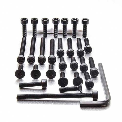 Pro-Bolt プロボルト Aluminium Engine Kit Yamaha FZR1000 RU EXUP EYA390BK (CDC) その他(ボルト) Pro-Bolt プロボルト Aluminium Engine Kit Yamaha FZR1000 RU EXUP EYA390BK (CDC) その他(ボルト)
