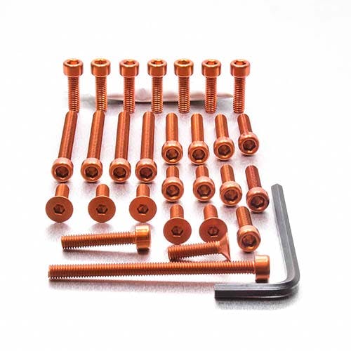 Pro-Bolt プロボルト Aluminium Engine Kit Yamaha FZR1000 RU EXUP EYA390O (CDC) その他(ボルト) Pro-Bolt プロボルト Aluminium Engine Kit Yamaha FZR1000 RU EXUP EYA390O (CDC) その他(ボルト)