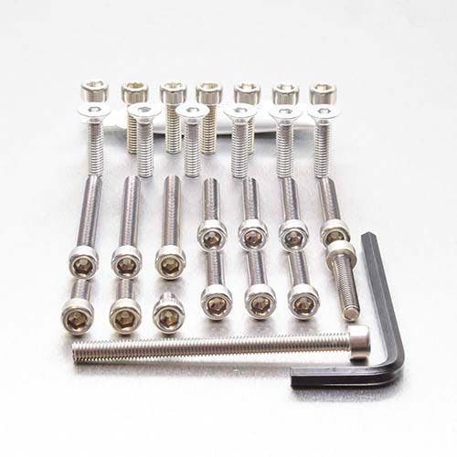 Pro-Bolt プロボルト アルミニウム エンジンボルトキット Yamaha YZF1000 R Thunderace (EYA395) EYA395S (C その他(ボルト) Pro-Bolt プロボルト アルミニウム エンジンボルトキット Yamaha YZF1000 R Thunderace (EYA395) EYA395S (C その他(ボルト)