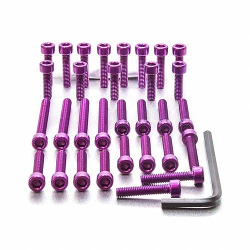 Pro-Bolt プロボルト アルミニウム エンジンボルトキット Yamaha YZF1000 R1 98-99 (EYA397) EYA397P (CDC) その他(ボルト) Pro-Bolt プロボルト アルミニウム エンジンボルトキット Yamaha YZF1000 R1 98-99 (EYA397) EYA397P (CDC) その他(ボルト)