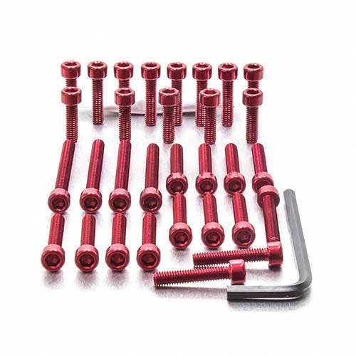 Pro-Bolt プロボルト アルミニウム エンジンボルトキット Yamaha YZF1000 R1 98-99 (EYA397) EYA397R (CDC) その他(ボルト) Pro-Bolt プロボルト アルミニウム エンジンボルトキット Yamaha YZF1000 R1 98-99 (EYA397) EYA397R (CDC) その他(ボルト)