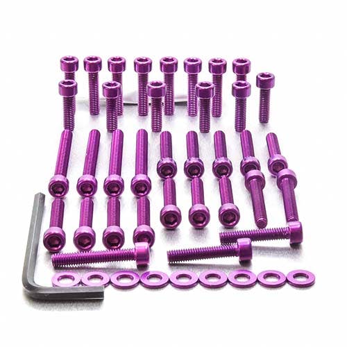 Pro-Bolt プロボルト アルミニウム エンジンボルトキット Yamaha YZF1000 R1 00-03 (EYA398) EYA398P (CDC) その他(ボルト) Pro-Bolt プロボルト アルミニウム エンジンボルトキット Yamaha YZF1000 R1 00-03 (EYA398) EYA398P (CDC) その他(ボルト)