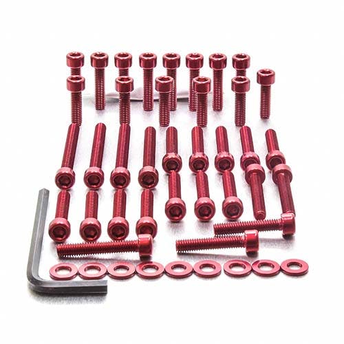 Pro-Bolt プロボルト アルミニウム エンジンボルトキット Yamaha YZF1000 R1 00-03 (EYA398) EYA398R (CDC) その他(ボルト) Pro-Bolt プロボルト アルミニウム エンジンボルトキット Yamaha YZF1000 R1 00-03 (EYA398) EYA398R (CDC) その他(ボルト)