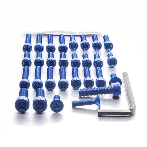 Pro-Bolt プロボルト アルミニウム エンジンボルトキット Yamaha YZF1000 R1 04-06 (EYA399) EYA399B (CDC) その他(ボルト) Pro-Bolt プロボルト アルミニウム エンジンボルトキット Yamaha YZF1000 R1 04-06 (EYA399) EYA399B (CDC) その他(ボルト)