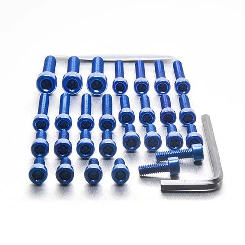 Pro-Bolt プロボルト アルミニウム エンジンボルトキット Yamaha YZF1000 R1 (EYA405) EYA405B (CDC) その他(ボルト) Pro-Bolt プロボルト アルミニウム エンジンボルトキット Yamaha YZF1000 R1 (EYA405) EYA405B (CDC) その他(ボルト)
